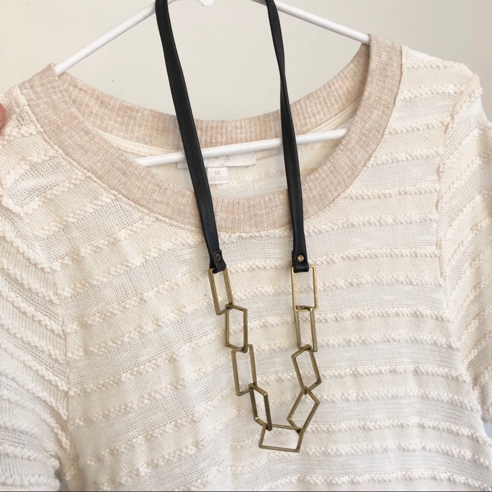 Hagar Satat Isreal rectangle  necklace